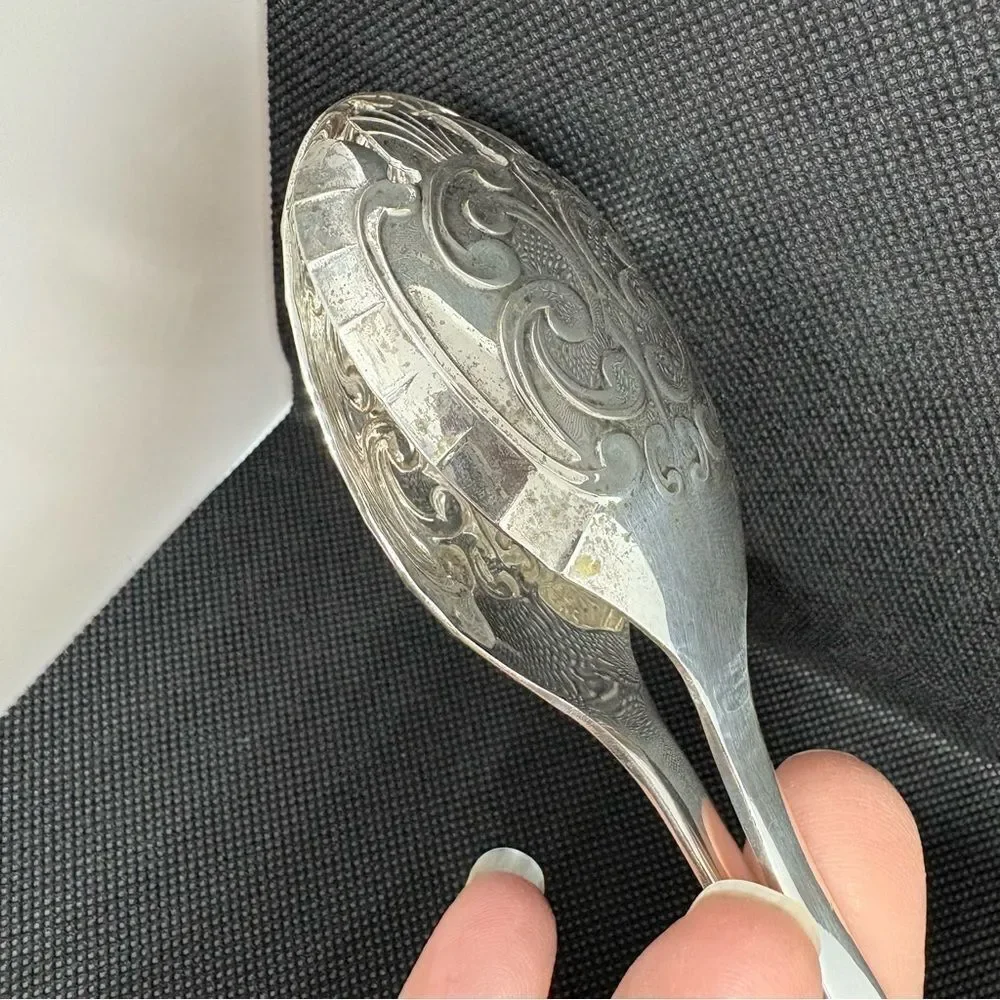 Vintage Silver Plated Serving Tongs Sheffield made